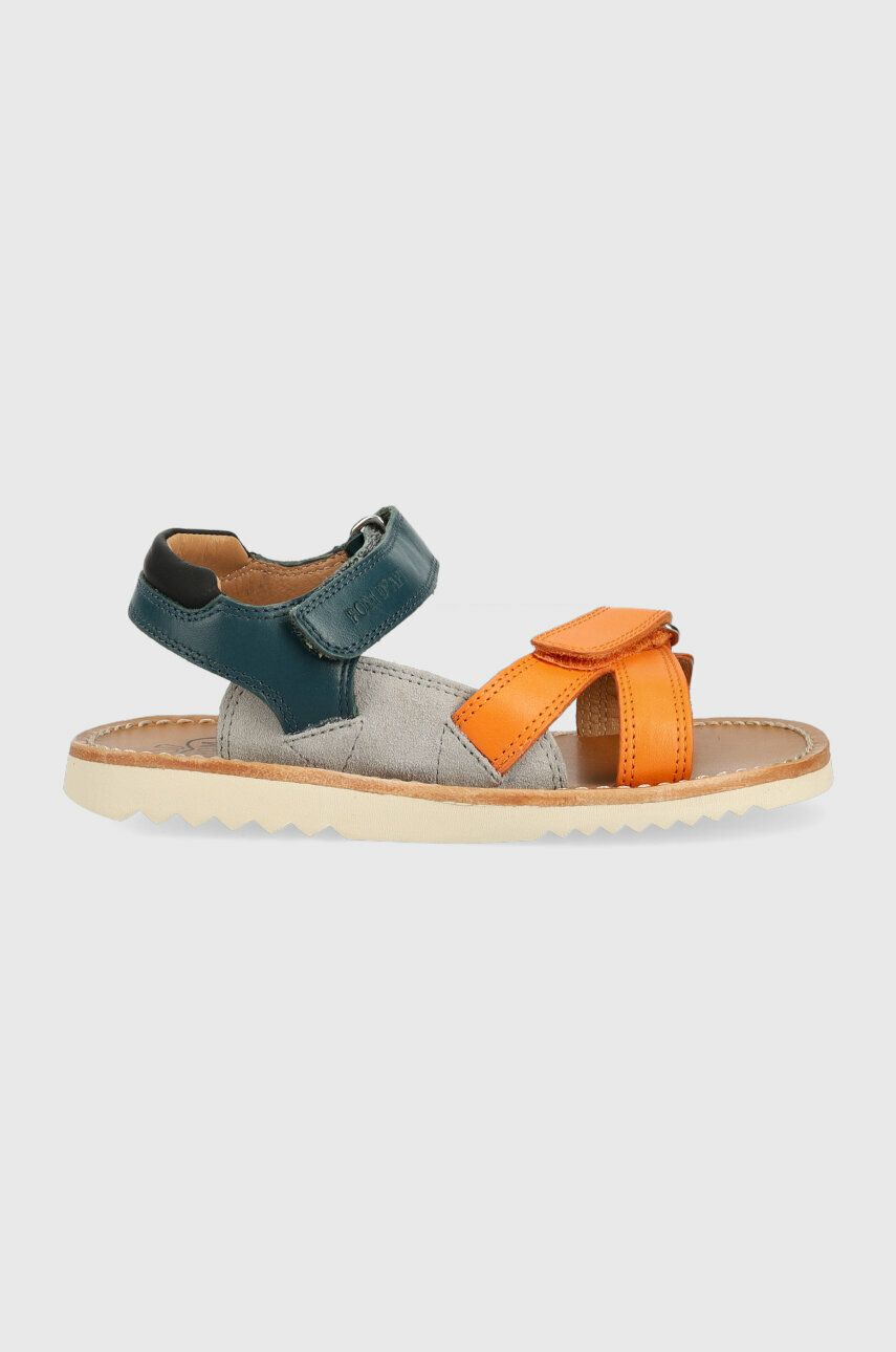 Levně Dětské kožené sandály Pom D'api