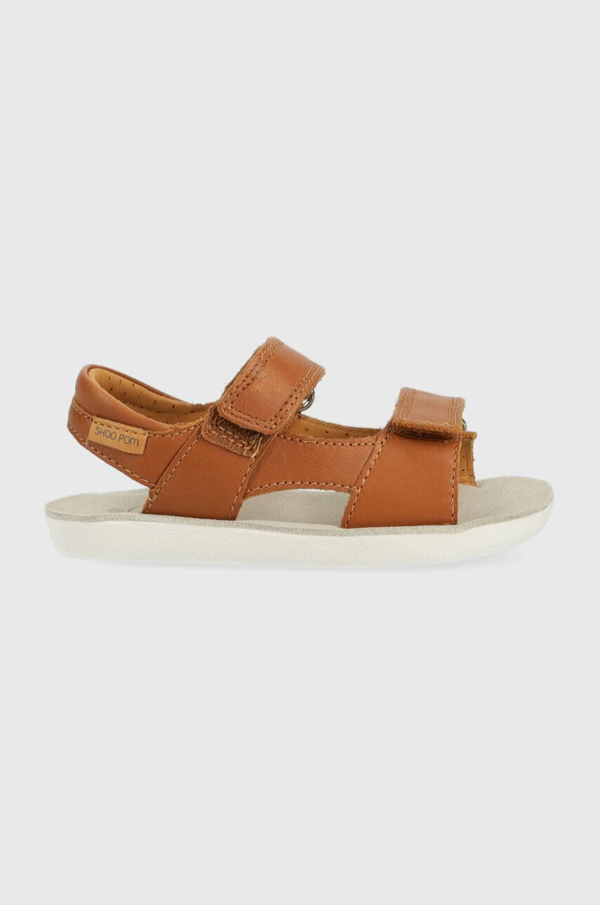 Shoo Pom sandale copii culoarea maro