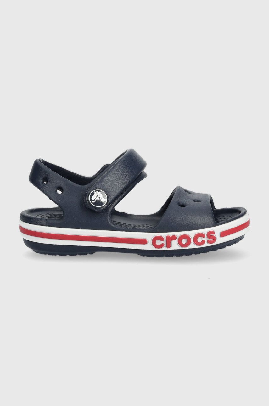 Crocs sandale copii CROCS BAYABAND SANDAL culoarea albastru marin