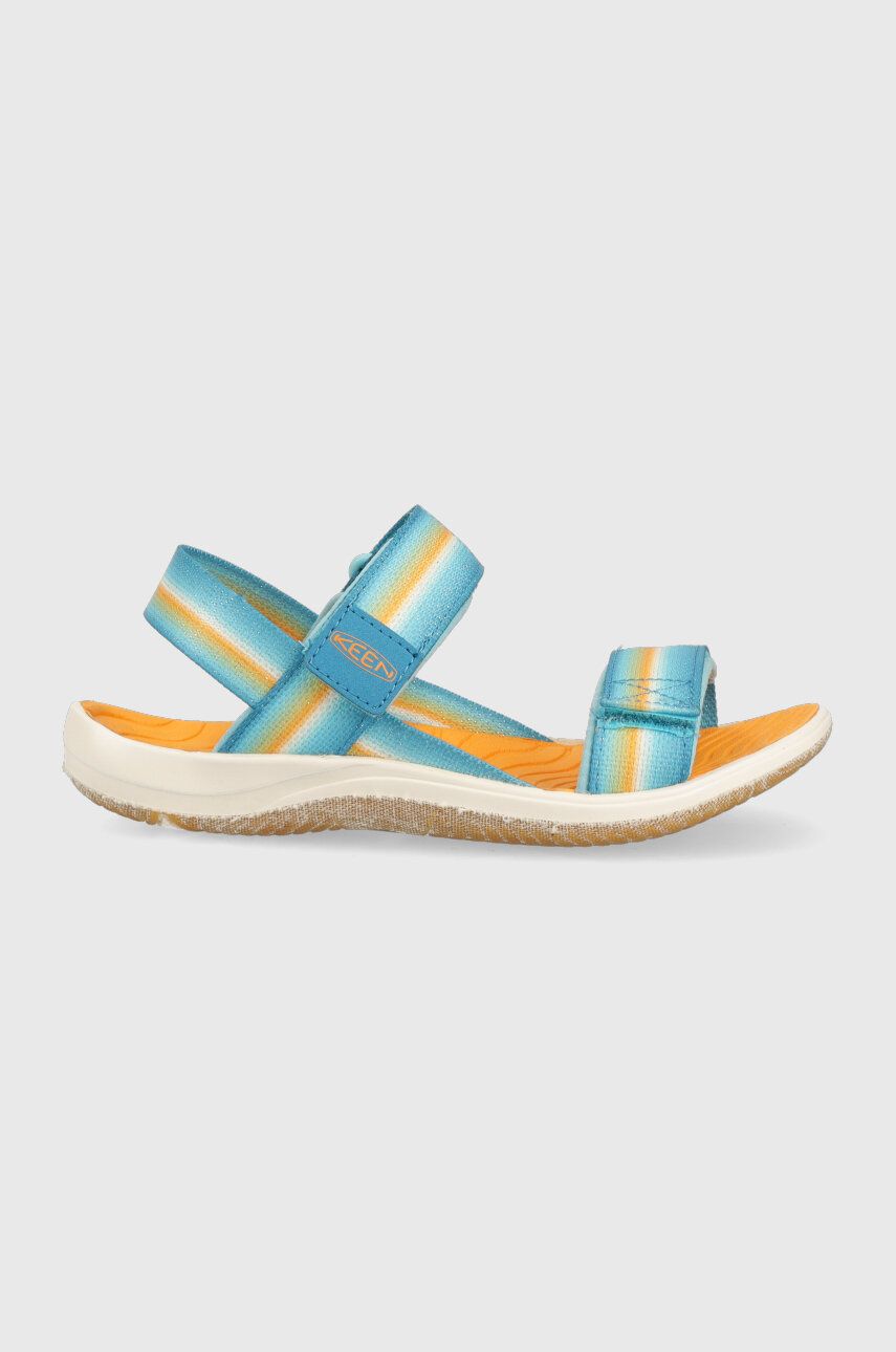 Dětské sandály Keen Elle Backstrap - modrá -  Svršek: Umělá hmota