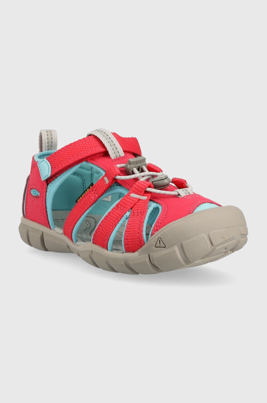 Дитячі сандалі Keen колір рожевий