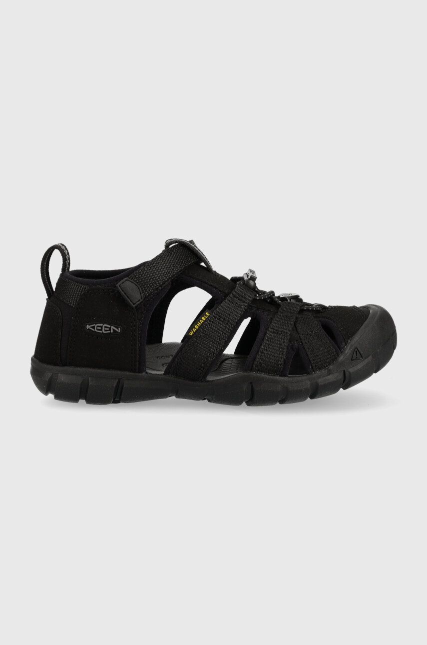 Keen sandale copii Seacamp II CNX culoarea negru