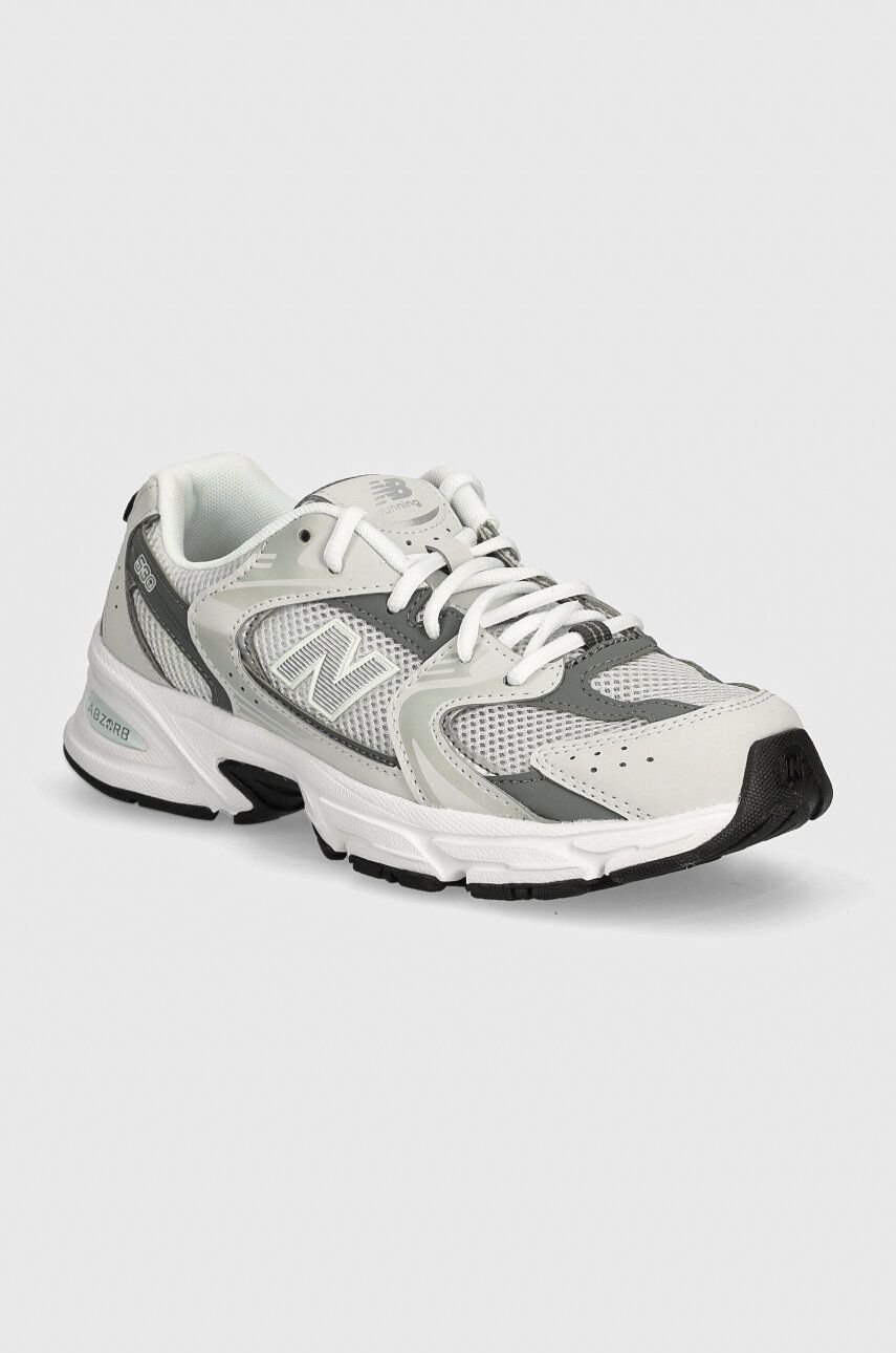 New Balance sneakers pentru copii NBGR530 culoarea gri