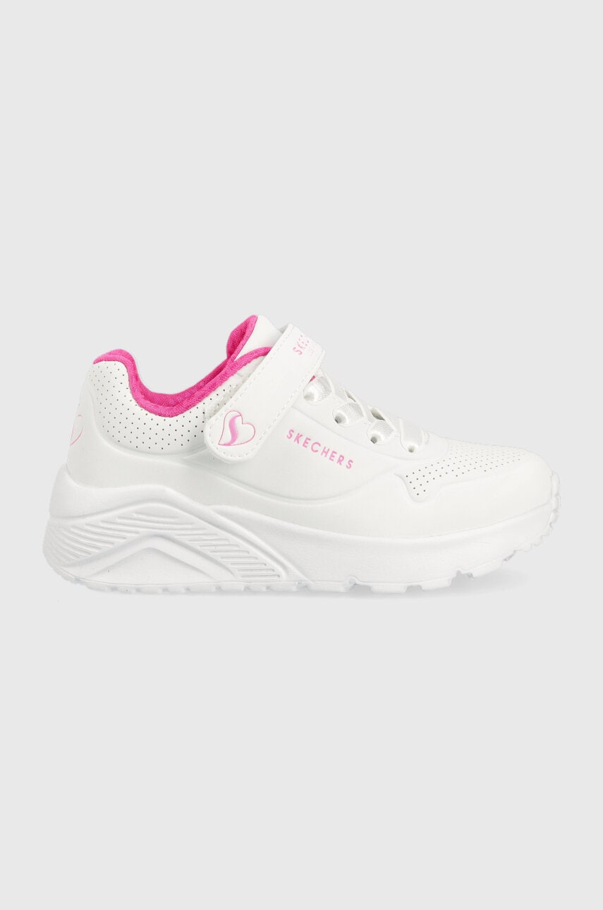 Skechers sneakers pentru copii culoarea alb Skechers sneakers pentru copii culoarea alb