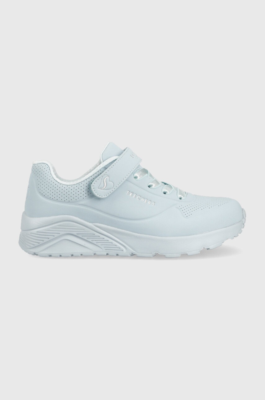 

Детски маратонки Skechers Uno Lite Frosty Vibe в синьо, Син