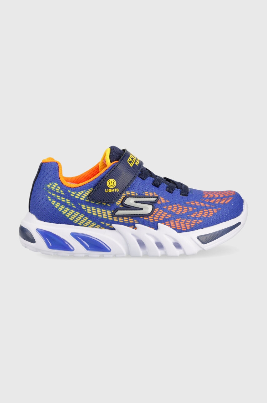 Skechers sneakers pentru copii flex-glow elite vorlo culoarea albastru marin