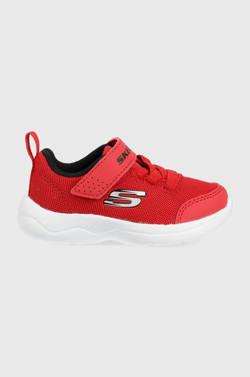 Dětské sneakers boty Skechers červená barva - červená -  Svršek: Textilní materiál Vnitřek