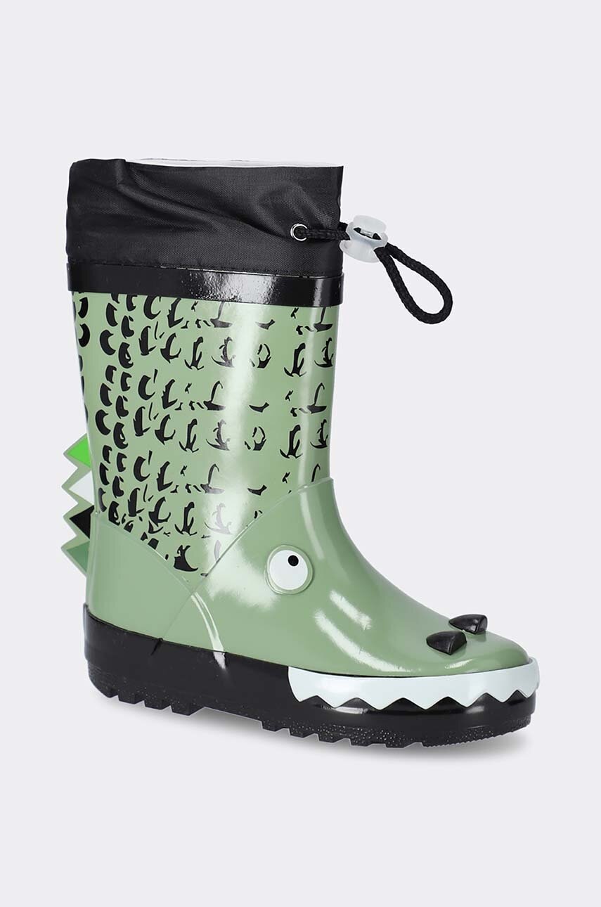 Дитячі гумові чоботи Lemon Explore колір зелений Дитячі гумові чоботи Lemon Explore колір зелений