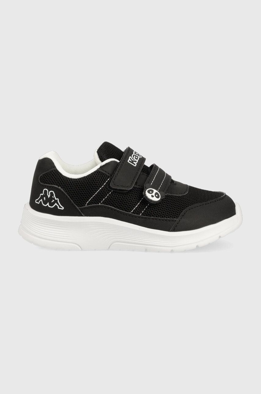 Levně Dětské sneakers boty Kappa černá barva