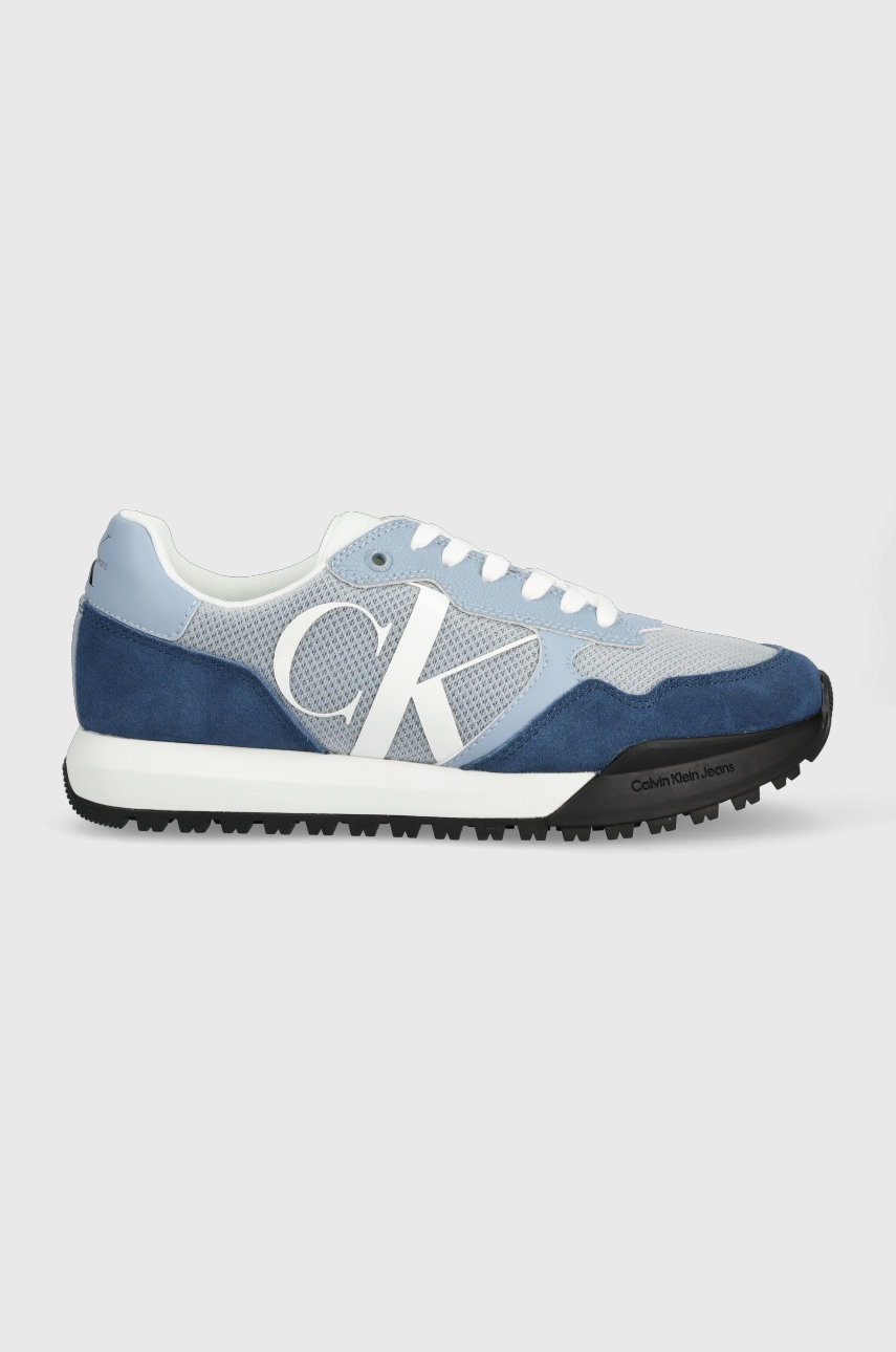

Маратонки Calvin Klein Jeans YM0YM00583 TOOTHY RUNNER BOLD MONO в синьо, Син
