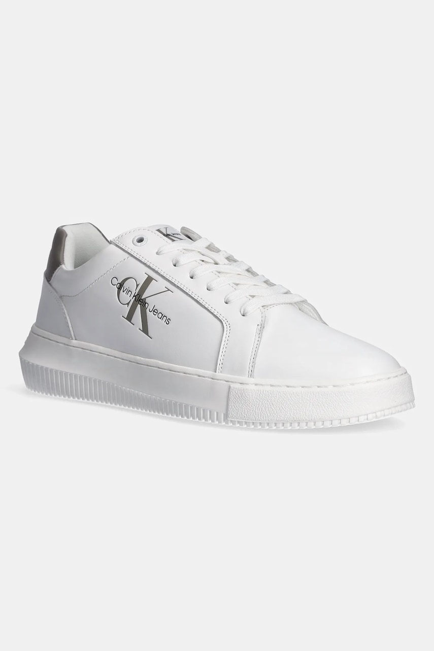 Levně Kožené tenisky Calvin Klein Jeans YM0YM00681 CHUNKY CUPSOLE MONOLOGO YM0YM00681