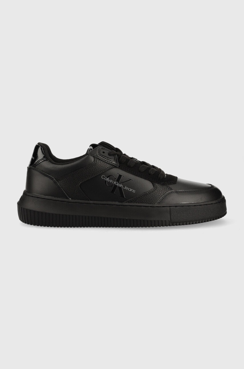 

Маратонки Calvin Klein Jeans Ym0ym00550 Chunky Cupsole Lth-pu Mono в черно, Черен