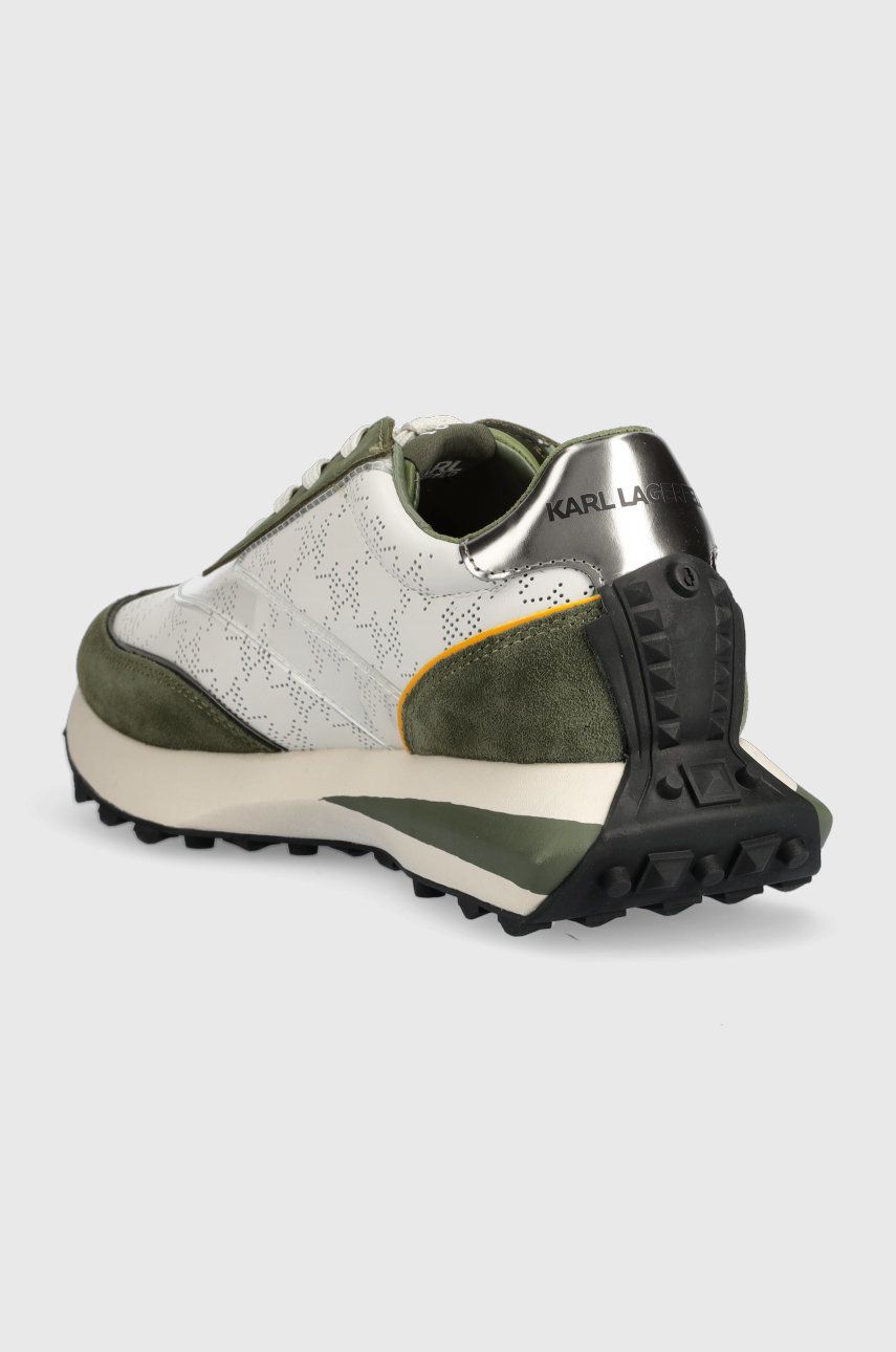 Karl Lagerfeld Sneakers ZONE Culoarea Verde KL53916
