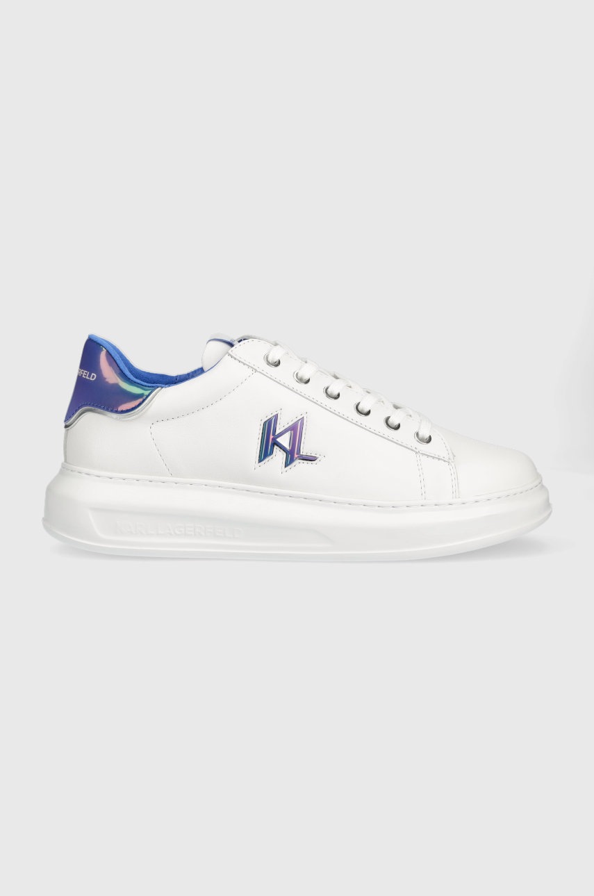 

Шкіряні кросівки Karl Lagerfeld Kl52536 Kapri Mens колір білий