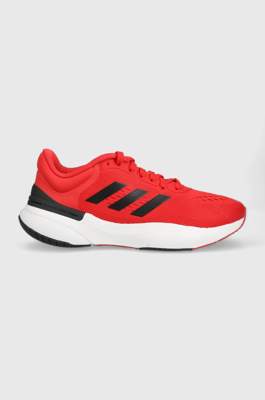 Levně Běžecké boty adidas Performance Response Super 3.0 červená barva