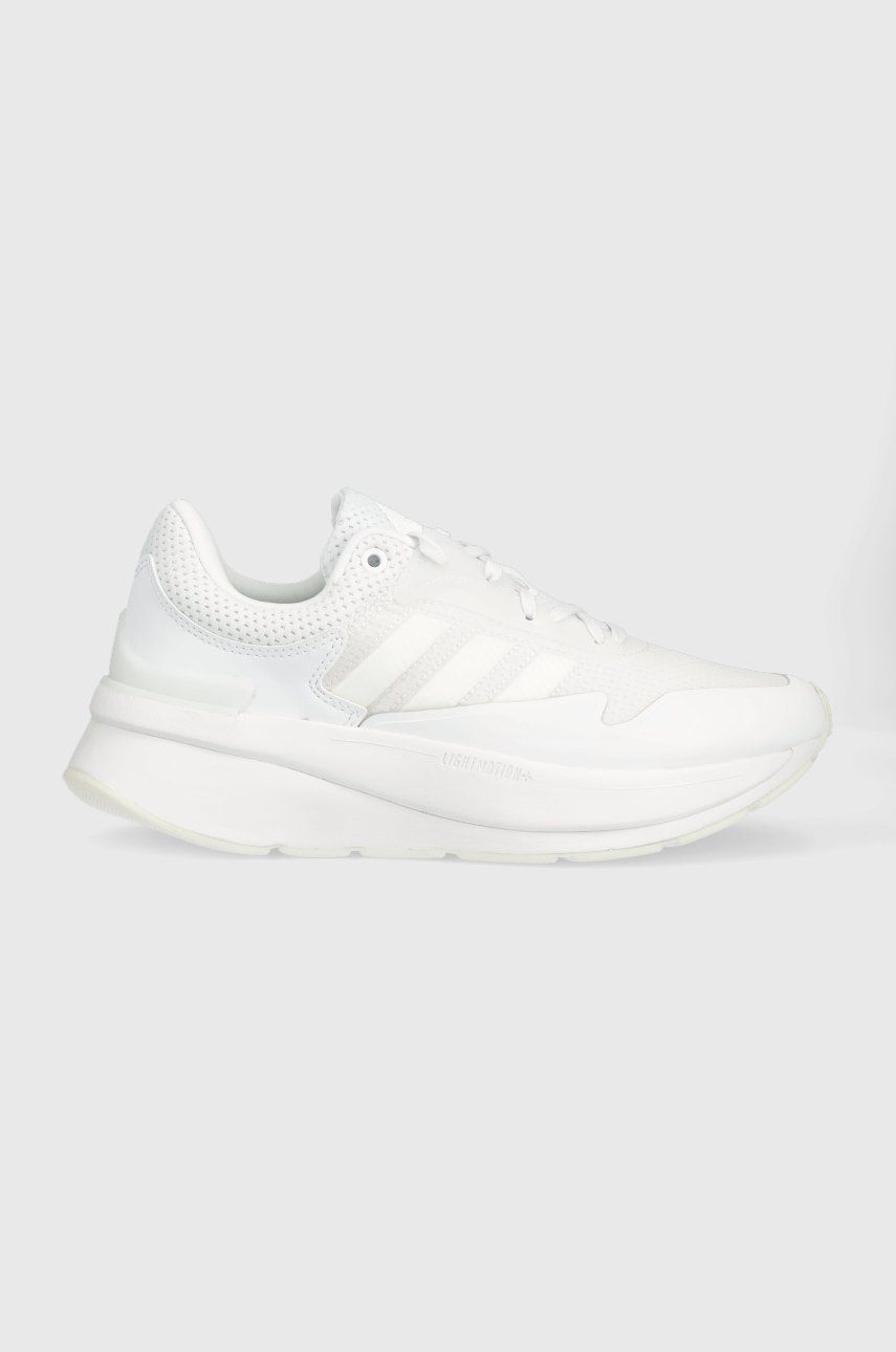 Levně Běžecké boty adidas Znchill bílá barva