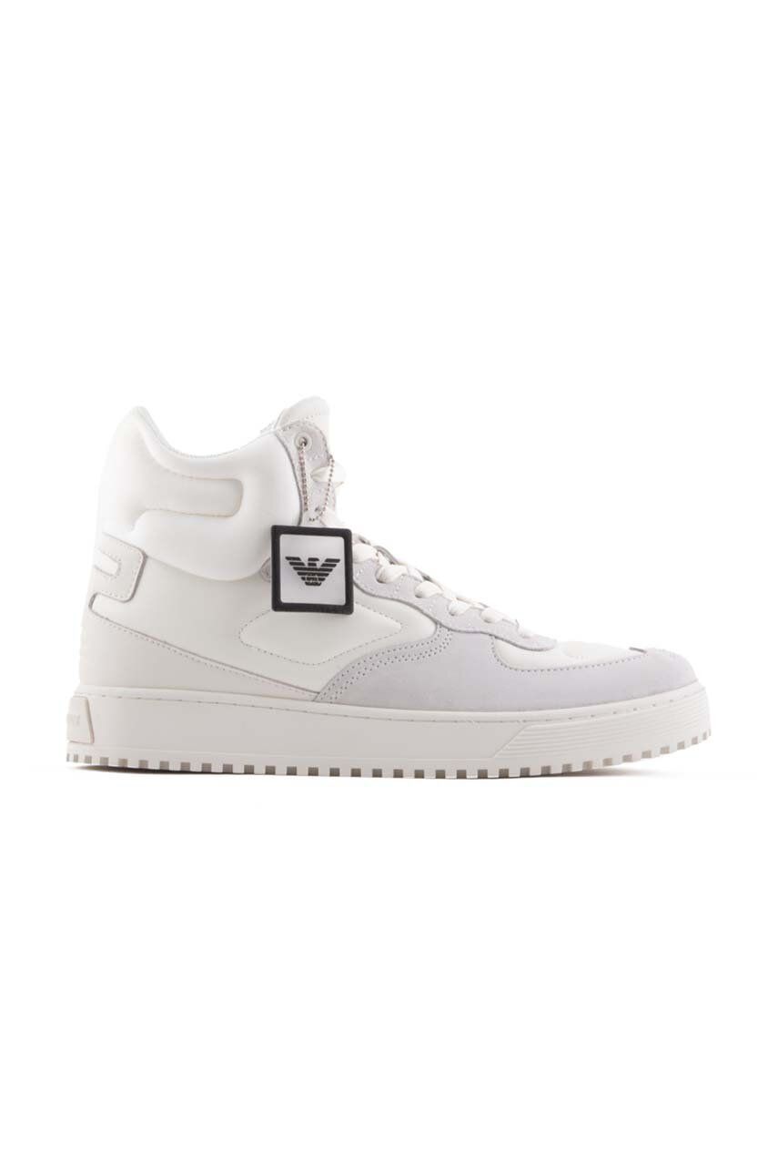 Sneakers boty Emporio Armani bílá barva, X4Z114 XN735 S439