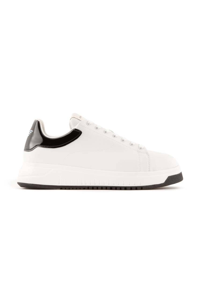 Emporio armani sneakers x4x264 xn818 d611 culoarea alb, x4x264 xn818 d611