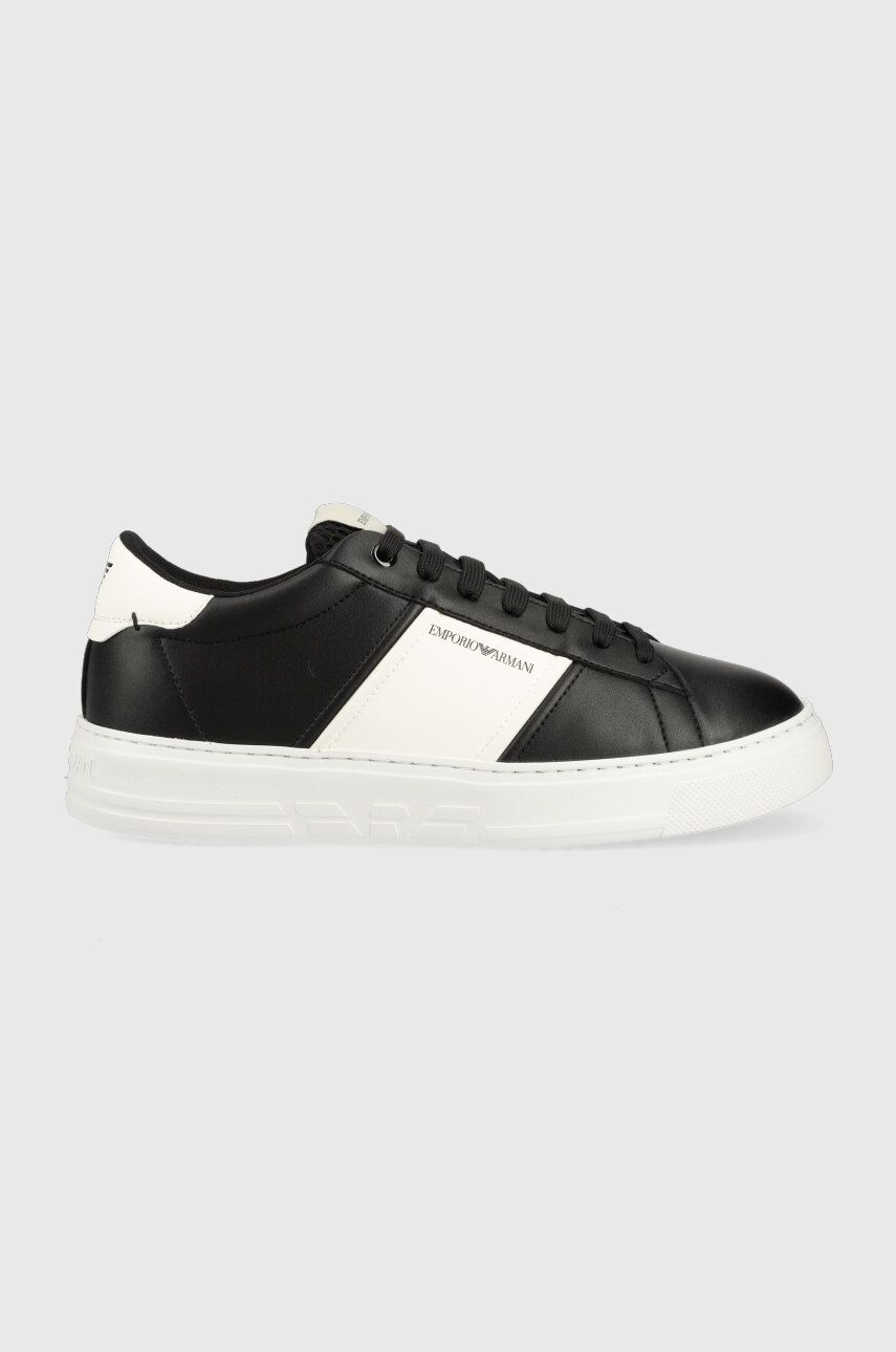 Emporio Armani sneakers culoarea negru, X4X570 XN010 Q475 answear.ro imagine noua
