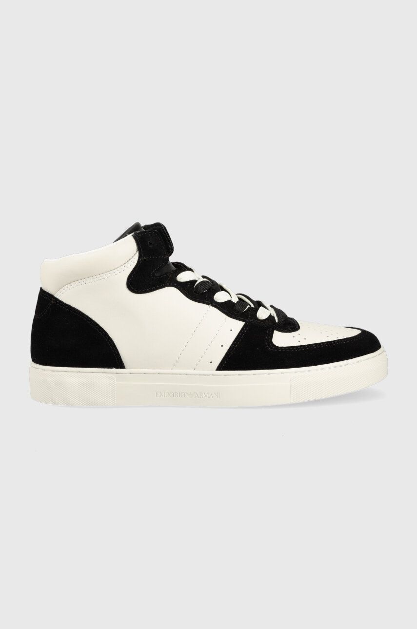 Levně Sneakers boty Emporio Armani X4Z119 XN777 N814 černá barva, X4Z119 XN777 N814