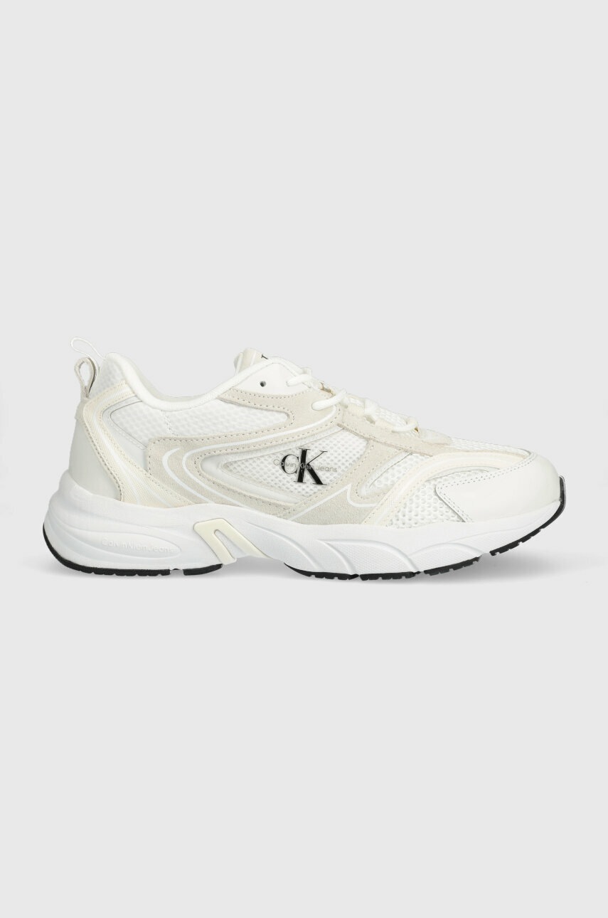 

Маратонки Calvin Klein Jeans RETRO TENNIS OVERSIZED MESH в бежово YM0YM00636, Бежов
