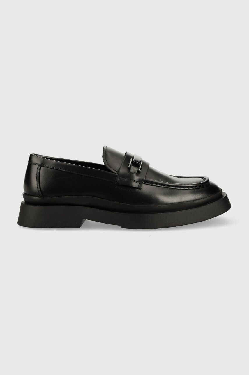Kožené mokasíny Vagabond Shoemakers MIKE pánske, čierna farba, 5563.001.20