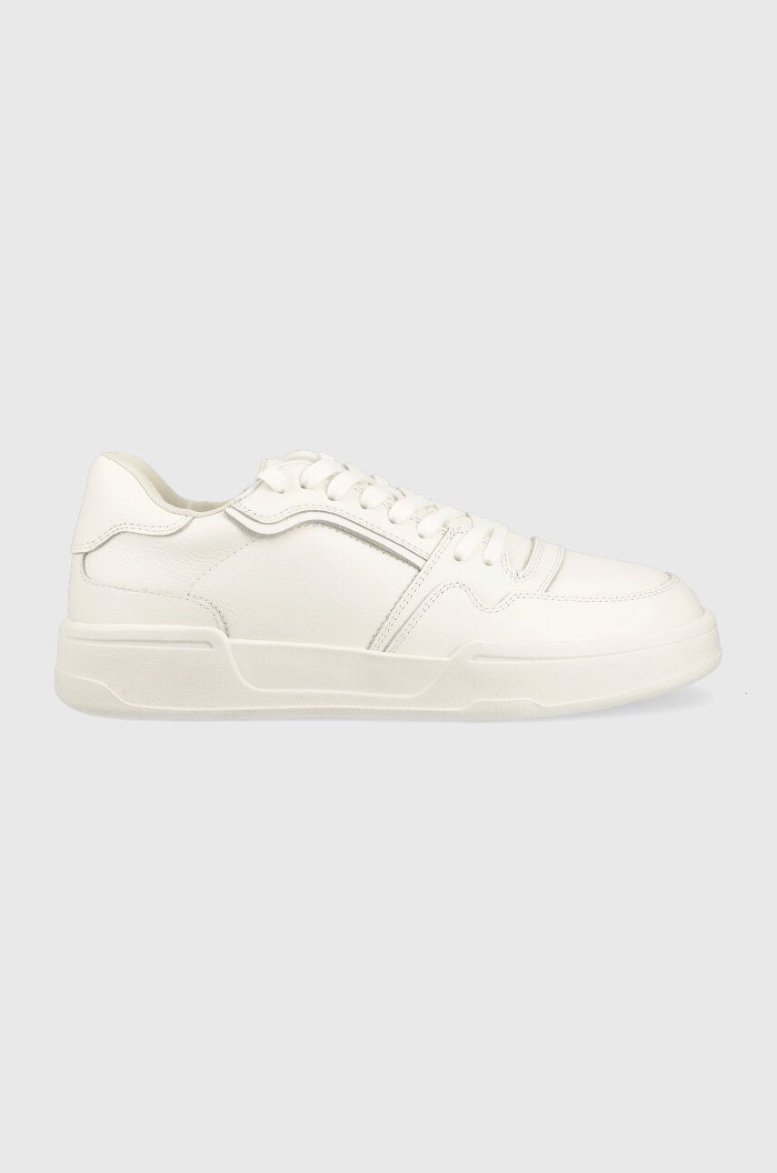 Kožené sneakers boty Vagabond Shoemakers CEDRIC bílá barva, 5588.001.01 - bílá -  Svršek: Příro