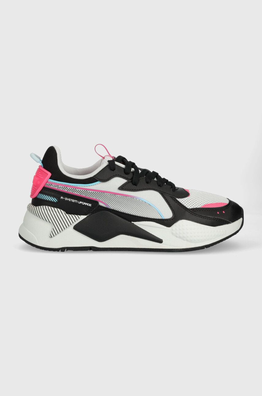 Levně Sneakers boty Puma RS-X 3D šedá barva