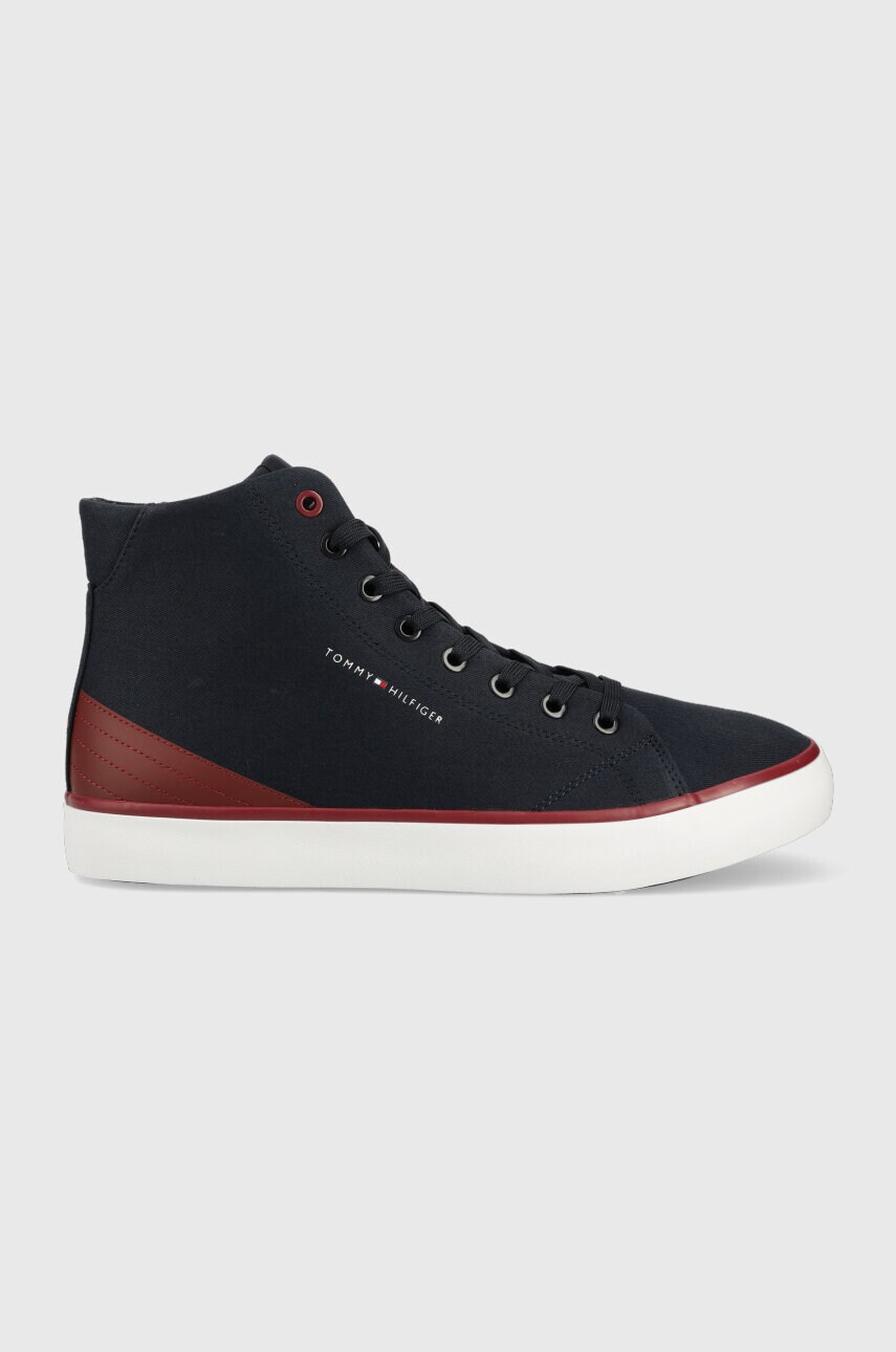 

Кеды Tommy Hilfiger TH HI VULC CORE CANVAS Мужские цвет синий