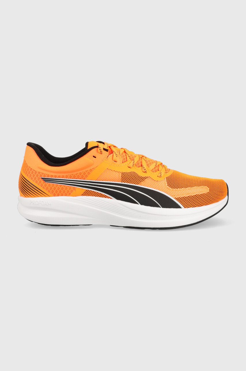 Běžecké boty Puma Redeem Profoam oranžová barva - oranžová -  Svršek: Textilní materiál Vn
