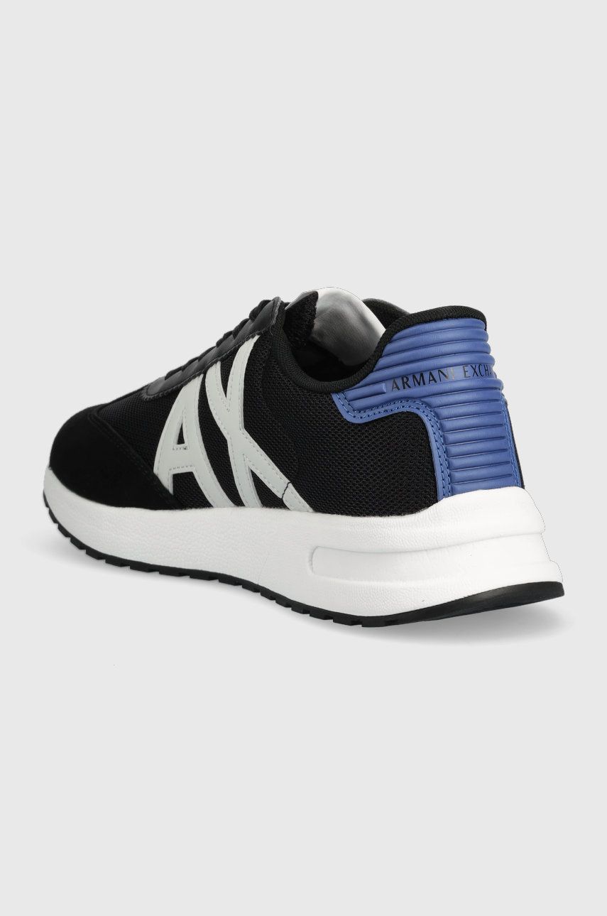 Armani Exchange Sneakers XUX071.XV527.S281 Culoarea Negru, XUX071 XV527 S281