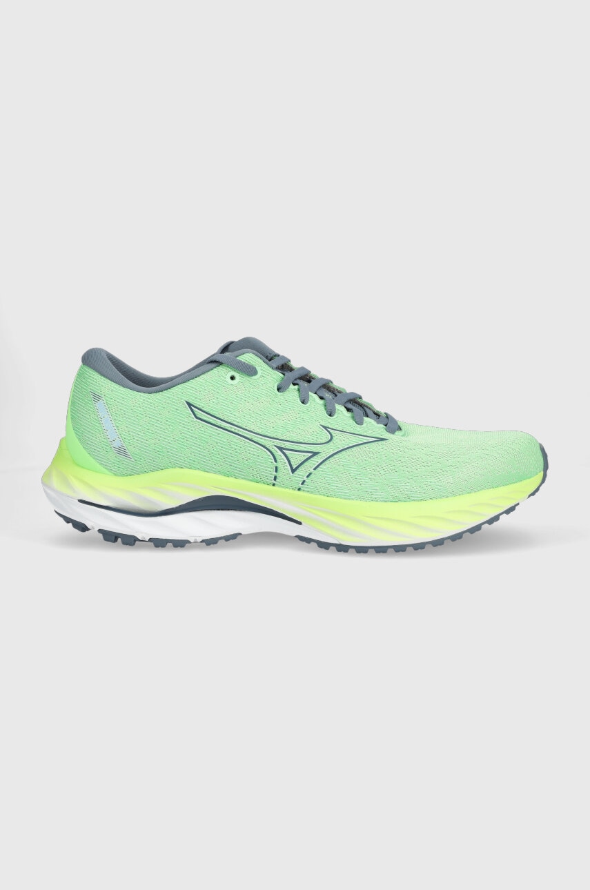 Mizuno Pantofi De Alergat Wave Inspire 19 Culoarea Verde