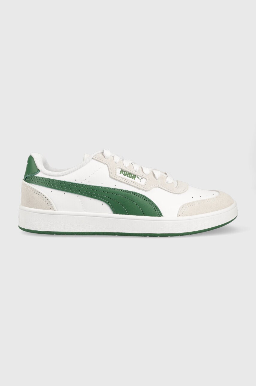 

Шкіряні кросівки Puma Court Guard Mix колір білий