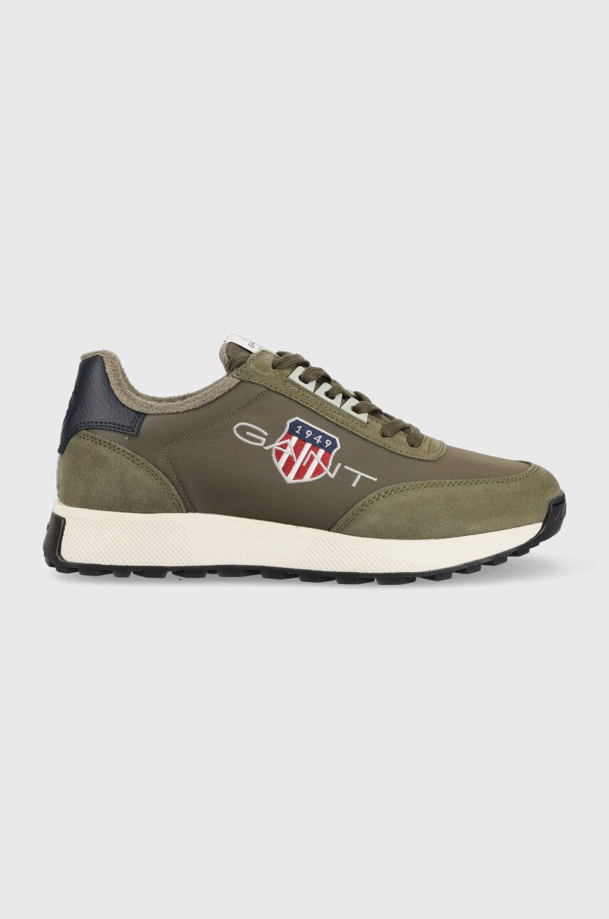 Sneakers boty Gant Garold zelená barva, 26633878.G706 - zelená -  Svršek: Textilní materiál