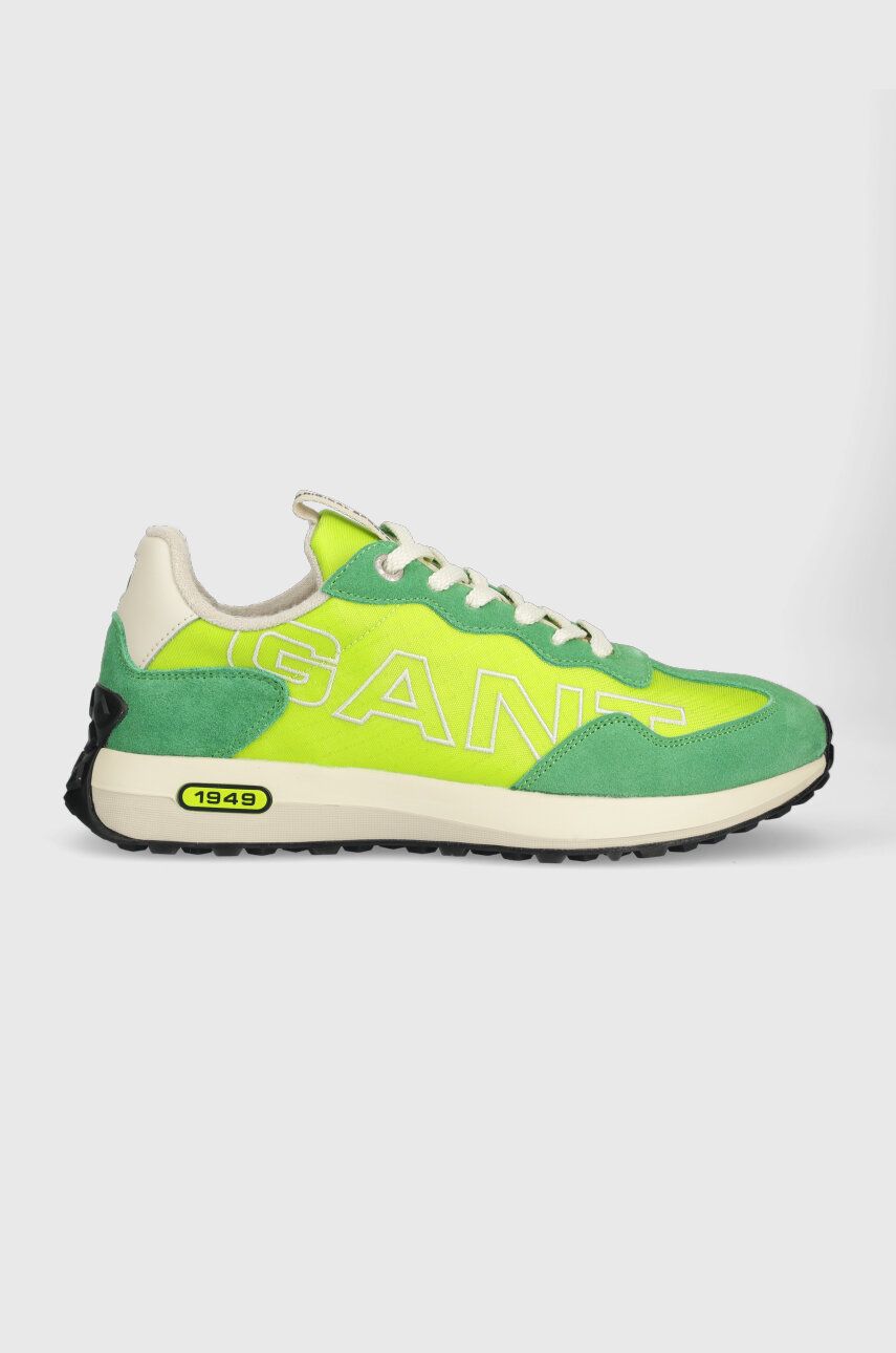 Sneakers boty Gant Ketoon zelená barva, 26633882.G731 - zelená -  Svršek: Textilní materiál
