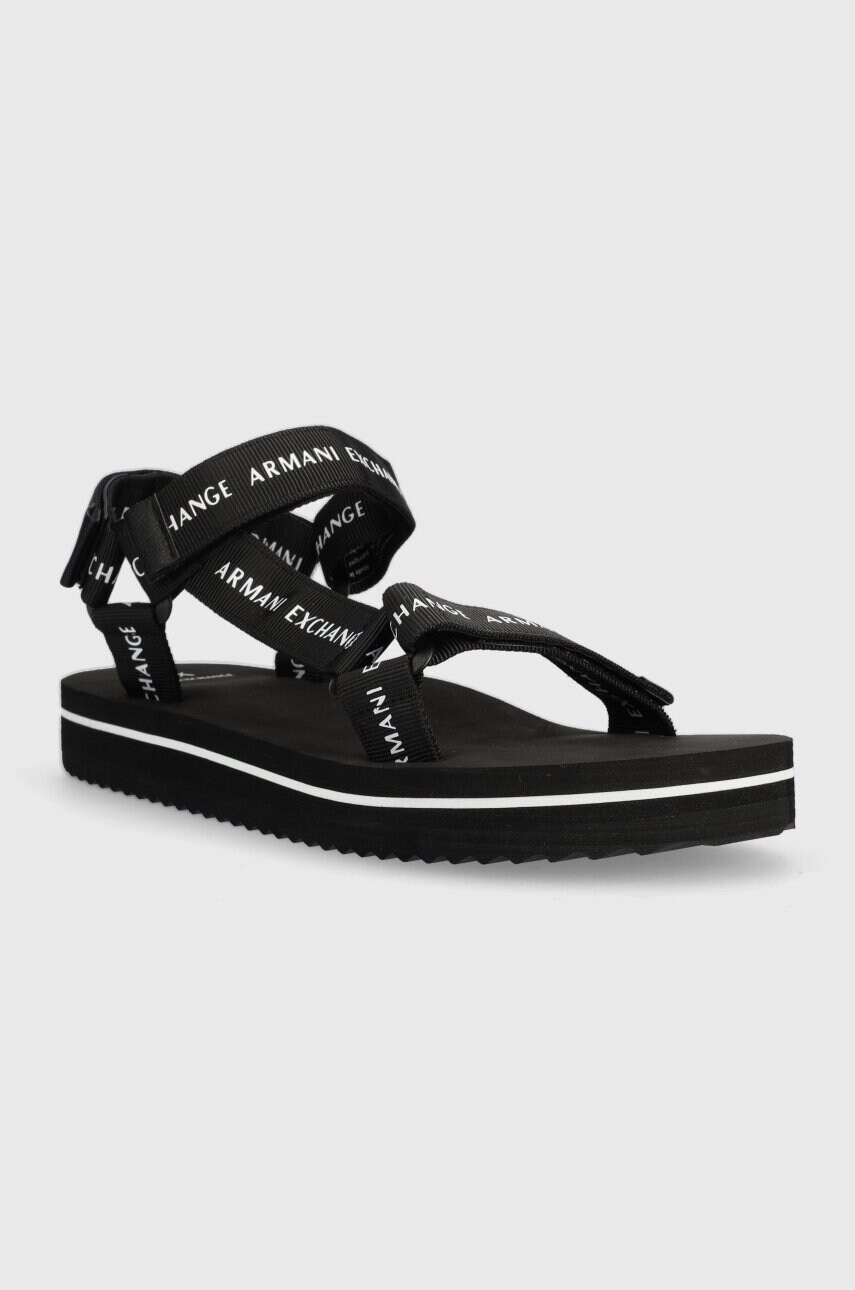 

Сандалі Armani Exchange чоловічі колір чорний XUP009.XV671.00002