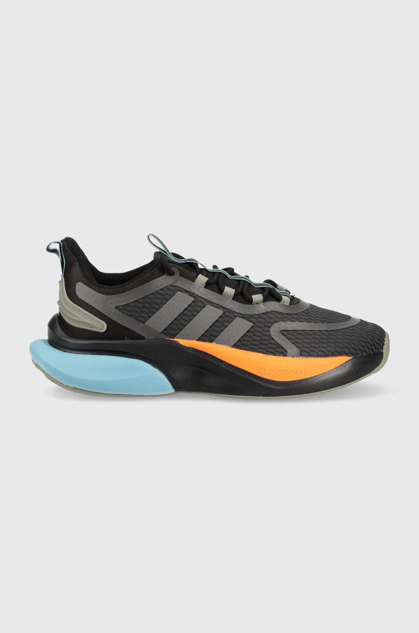 Adidas pantofi de alergat AlphaBounce + culoarea negru adidas imagine noua 2022