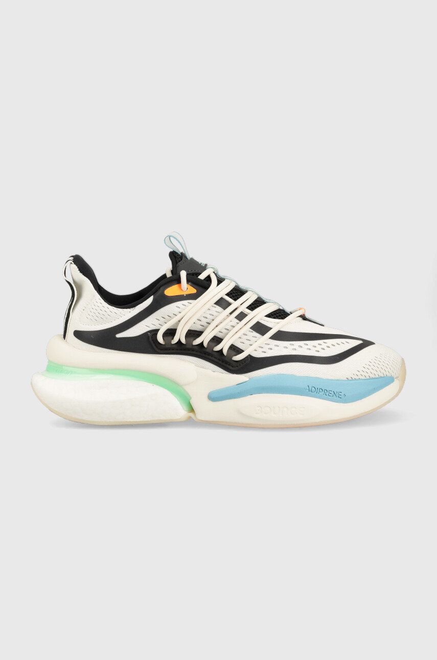 Adidas pantofi de alergat AlphaBoost V1 culoarea alb