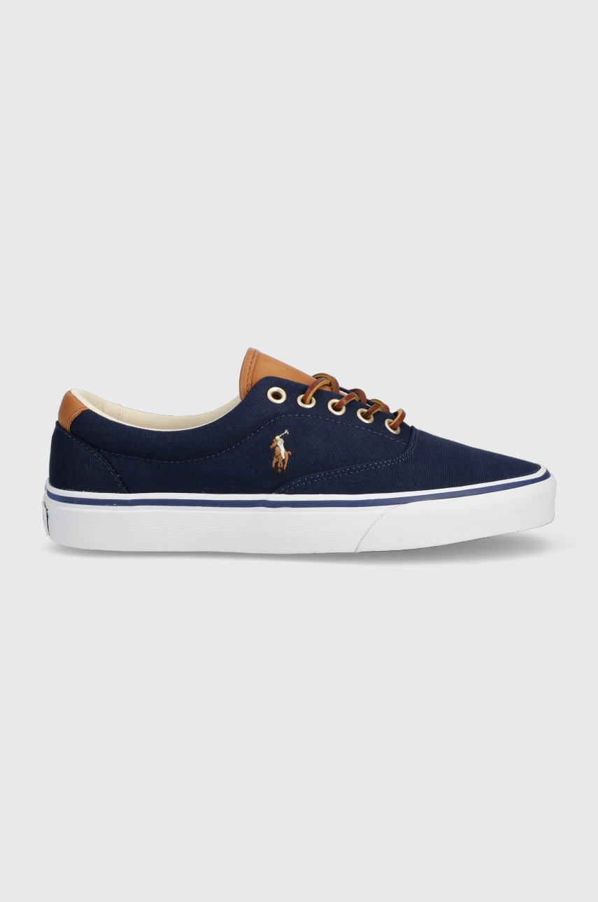 

Кеды Polo Ralph Lauren KEATON мужские цвет синий