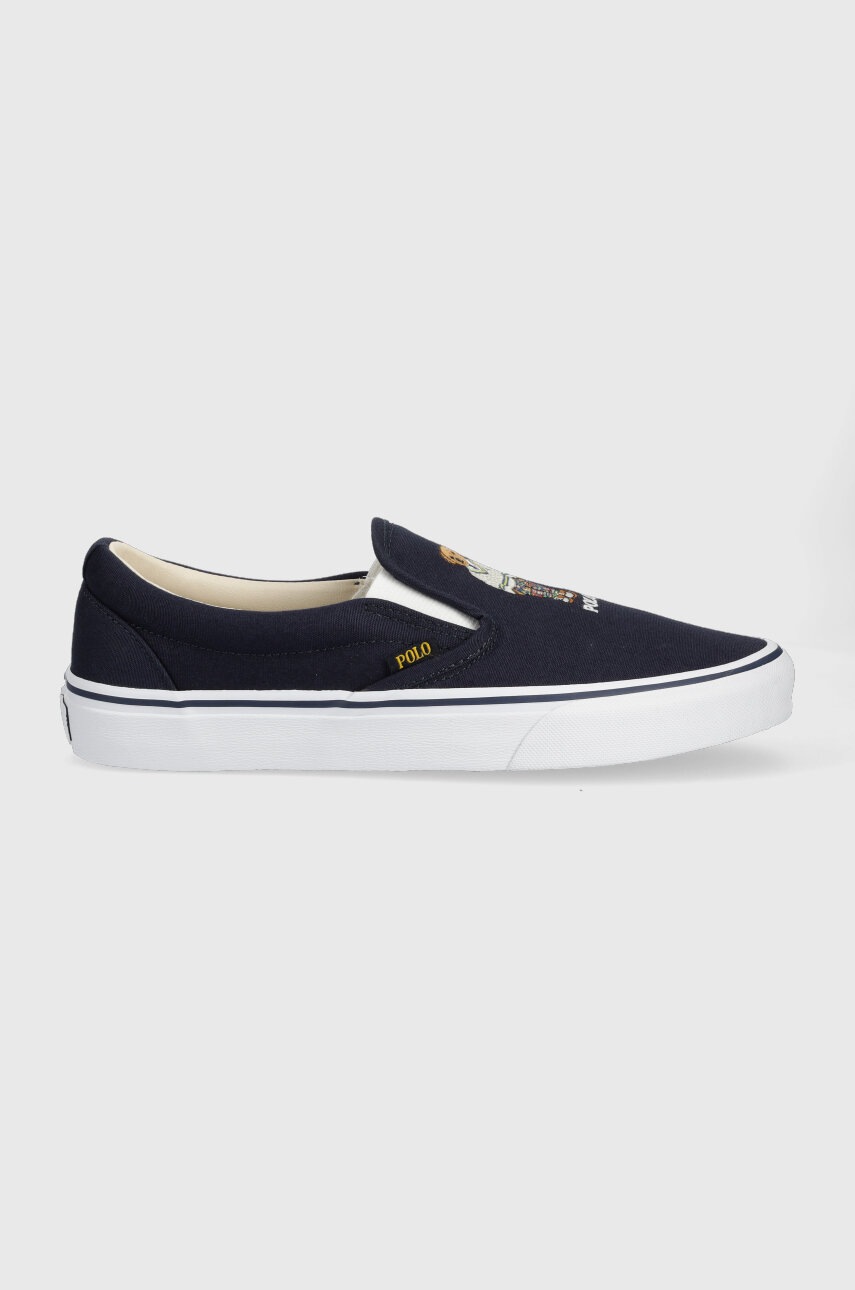 

Ниски кецове Polo Ralph Lauren Keaton в тъмносиньо 816892927001, Тъмносин