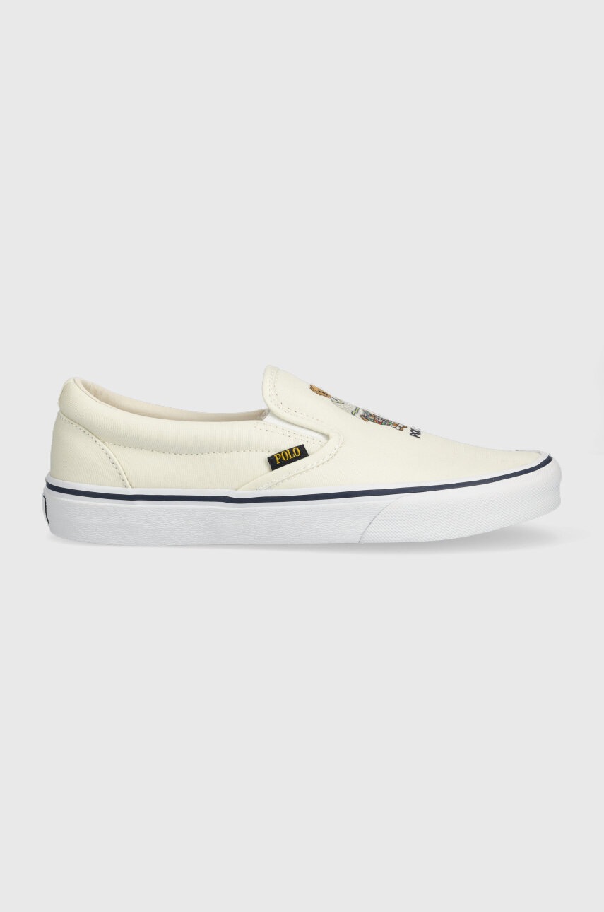 

Кеди Polo Ralph Lauren Keaton чоловічі колір бежевий 816892927002