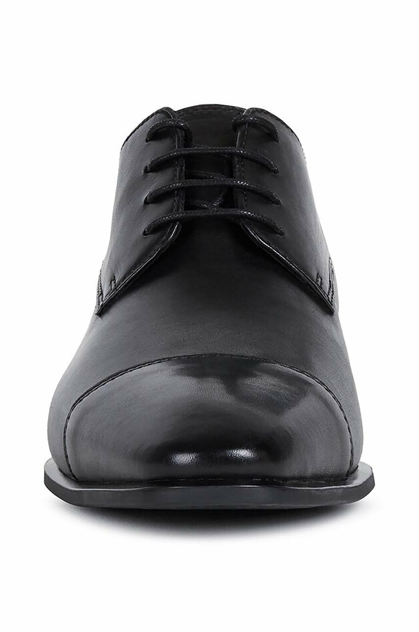 Geox Pantofi De Piele UOMO HIGH LIFE A Barbati, Culoarea Negru, U0299A 00043 C9999