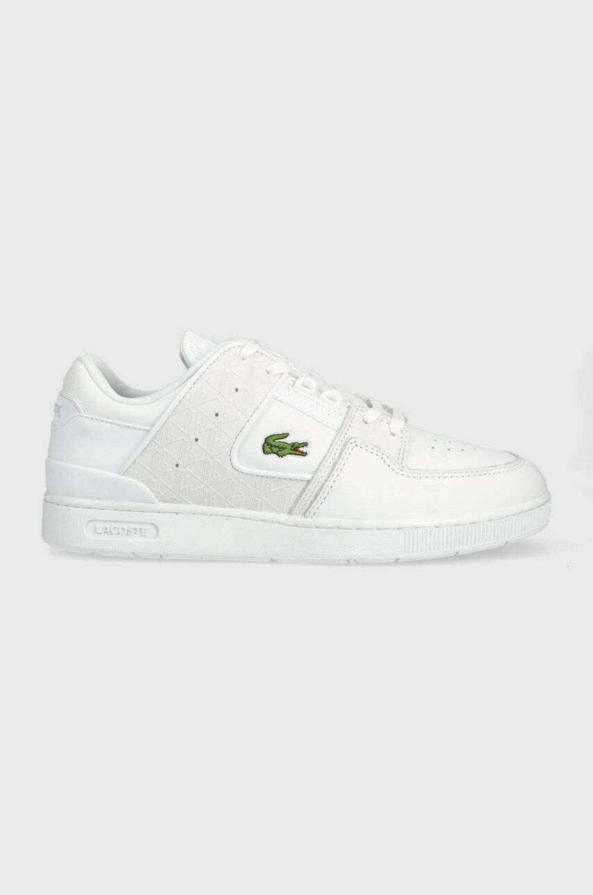 Lacoste sneakers COURT CAGE culoarea alb, 44SMA0095