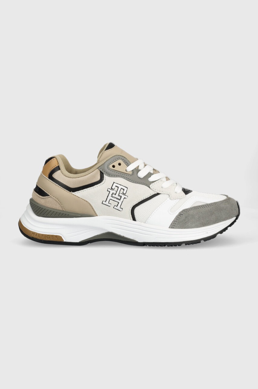 

Кроссовки Tommy Hilfiger MODERN PREP SNEAKER MIX цвет бежевый