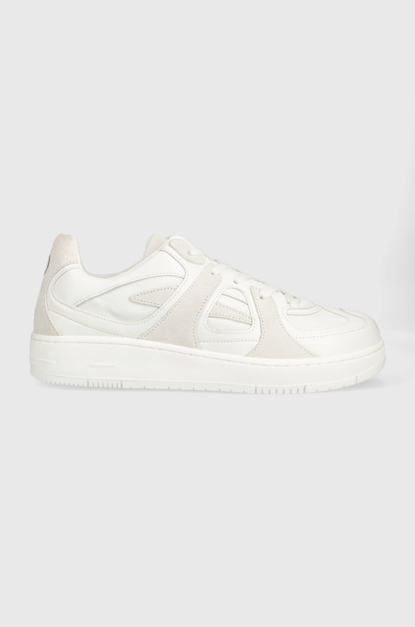 Sneakers boty Trussardi Laurel Cup bílá barva, 77A00485 9Y099998