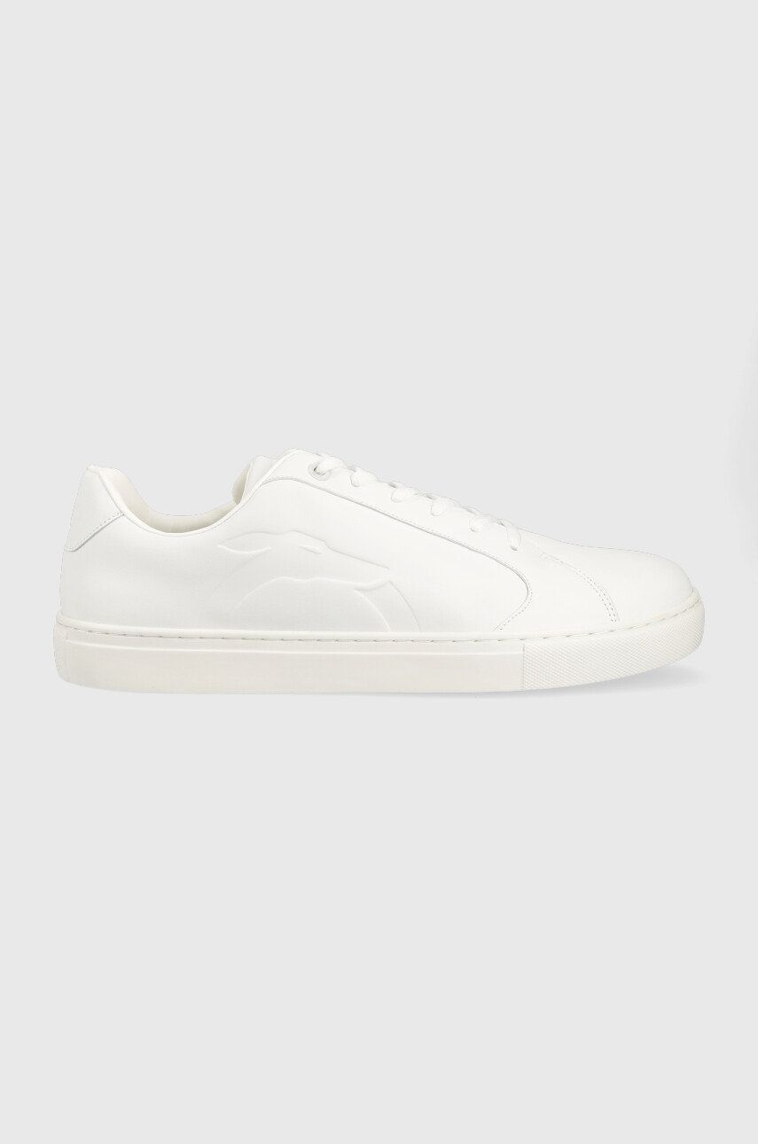 Sneakers boty Trussardi Eris bílá barva, 77A00487 9Y099998 - bílá -  Svršek: Umělá hmota V