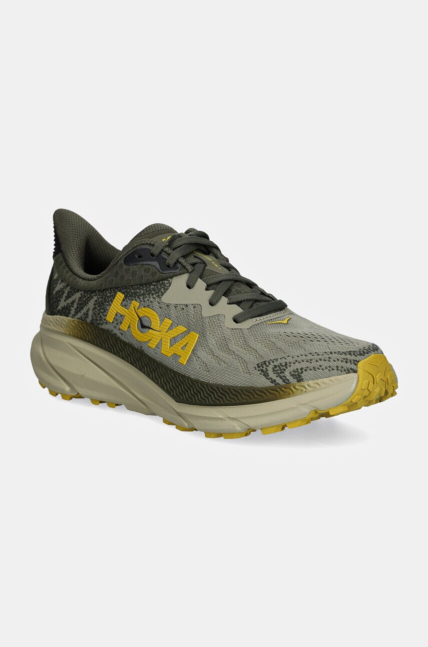 Hoka One One pantofi de alergat Challenger ATR 7 culoarea verde