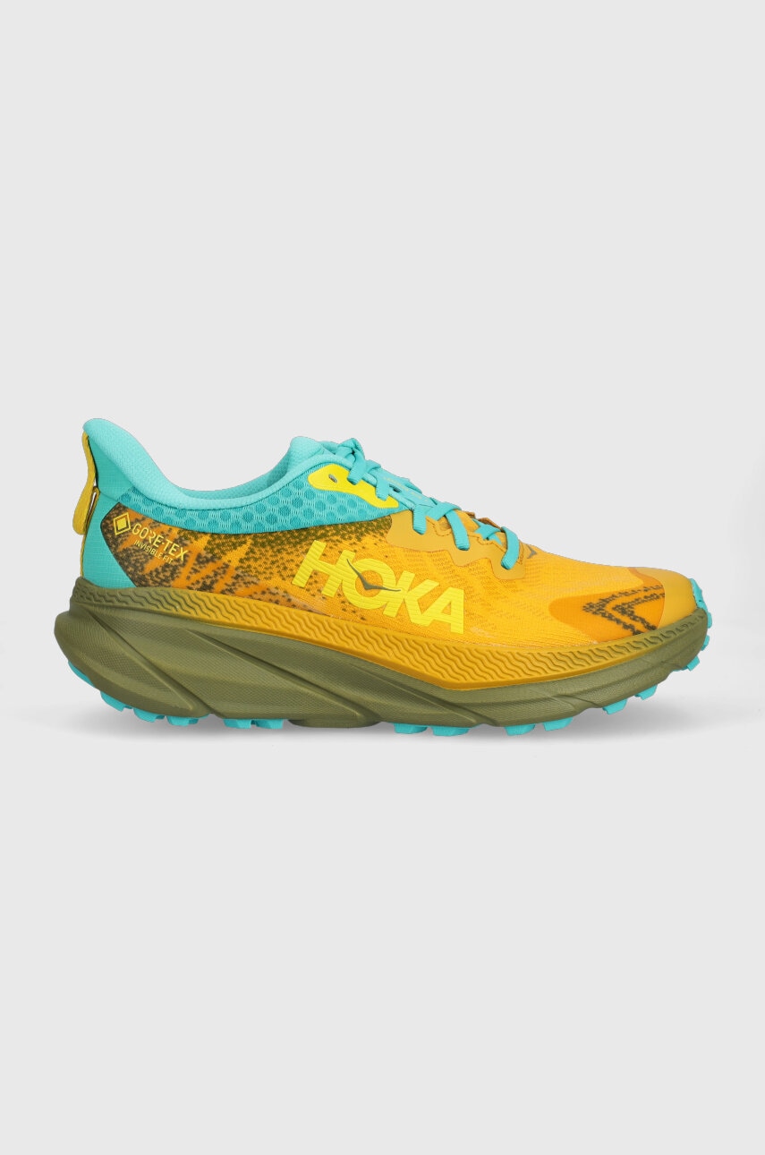 Hoka One One pantofi de alergat Challenger ATR 7 GTX culoarea galben