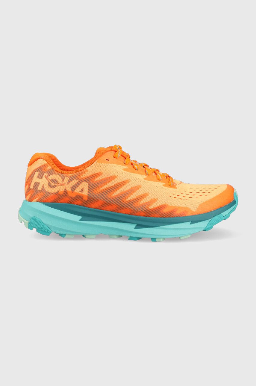 Levně Běžecké boty Hoka Torrent 3 oranžová barva