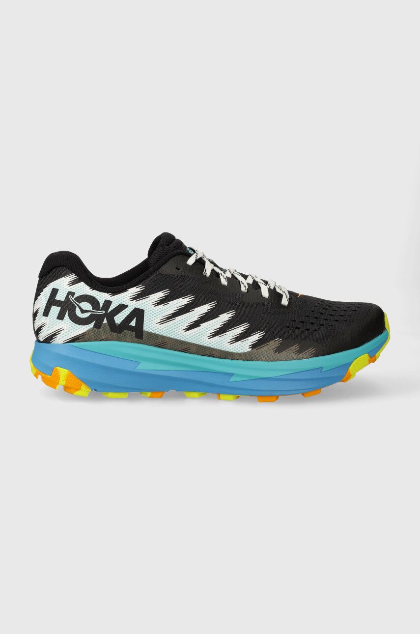 Běžecké boty Hoka Torrent 3 černá barva - černá - Svršek: Umělá hmota